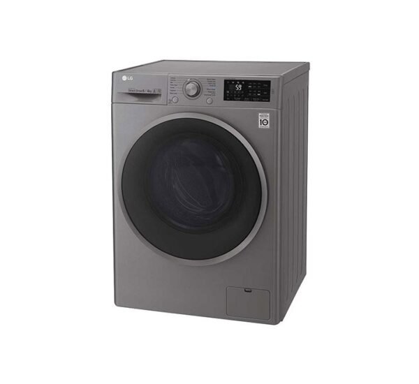 LG Washer and Dryer 6 / 4 Kg 6 Motion Direct Drive Smart Diagnosis™ Silver Colour Model- F2J6NMP8S - Image 5