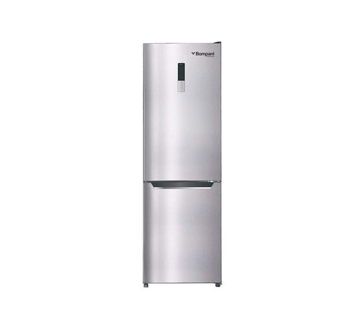Bompani 380 Liters Bottom Freezer Refrigerator, Stainless Steel Model – BBF380SS | 1 Year Full 5 Years Compressor Warranty