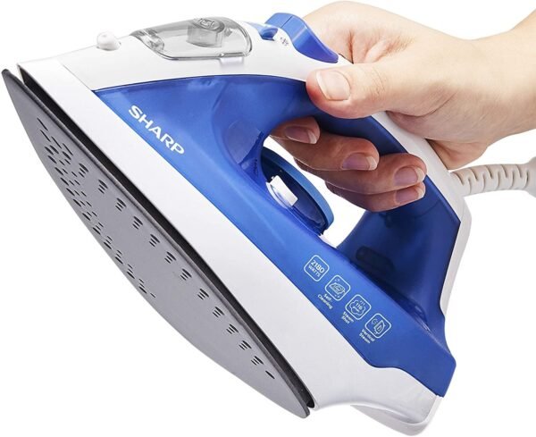 Sharp Steam Iron Non Stick White/Blue Model-AAEEI-SU41-B3 | 1 Year Warranty. - Image 2