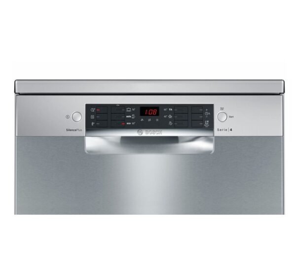 Bosch Serie 4 |  Free Standing Dishwasher 6 Programs 13 Place Settings 60 cm Silver Model-SMS46KI10M | 1 Year Brand Warranty. - Image 5