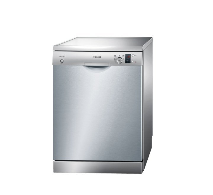 Bosch Free Standing Dishwasher 12 Place settings 5 Programs Silver Model-SMS50D08GC | 1 Year Brand Warranty.