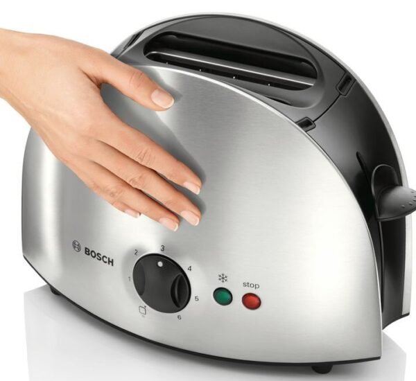 Bosch Toaster 2 Slice Color Private Collection Silver Model-TAT6901GB | 1 Year Brand Warranty. - Image 2