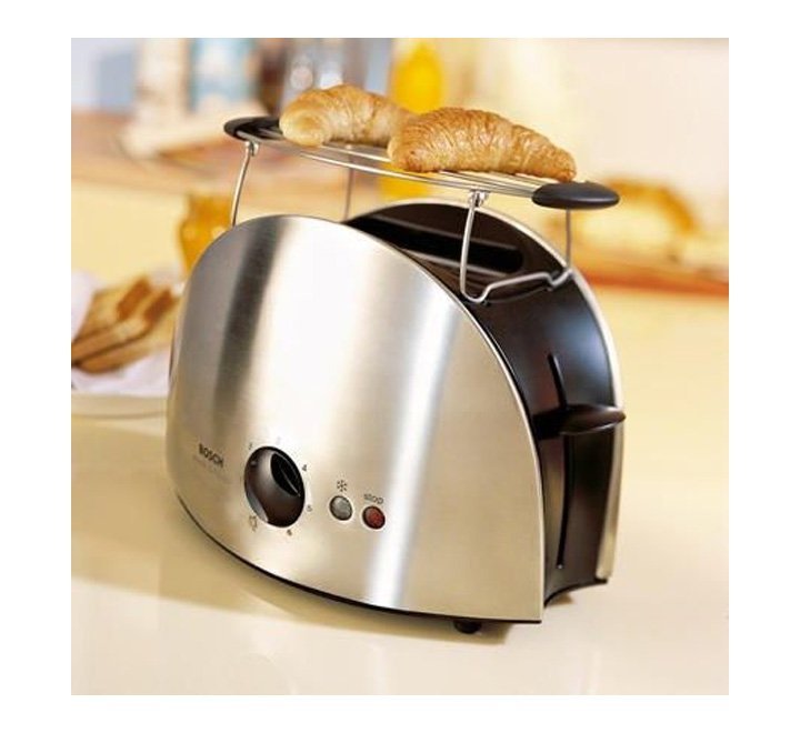 Bosch Toaster 2 Slice Color Private Collection Silver Model-TAT6901GB | 1 Year Brand Warranty.