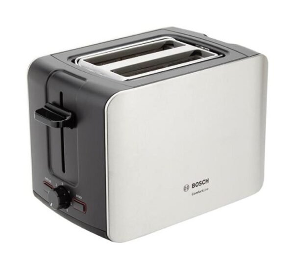 Bosch 2 Slice Toaster Comfort Line Silver Model-TAT6A913GB | 1 Year Brand Warranty. - Image 2