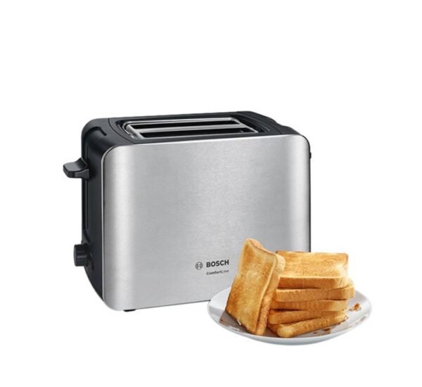 Bosch 2 Slice Toaster Comfort Line Silver Model-TAT6A913GB | 1 Year Brand Warranty. - Image 4