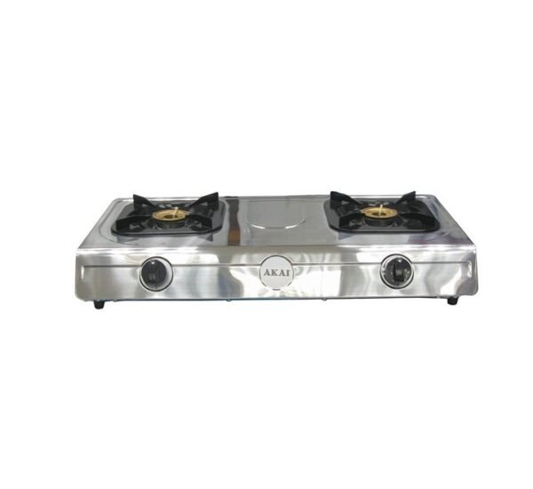 Akai Gas Stove Stainless Steel TTMA-2B