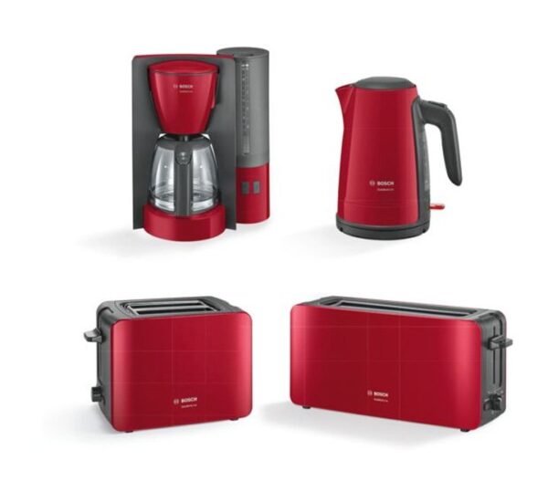 Bosch 1.7 Litres Electric Kettle Comfort Line Red Model-TWK6A034GB | 1 Year Brand Warranty. - Image 4