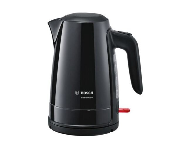 Bosch 1.7 Liters Electric Kettle 3100W Black Model-TWK6A033GB | 1 Year Brand Warranty.