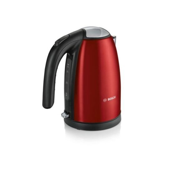 Bosch 1.7 Litres Electric Kettle Color Glamour Red Model-TWK7804GB | 1 Year Brand Warranty. - Image 2