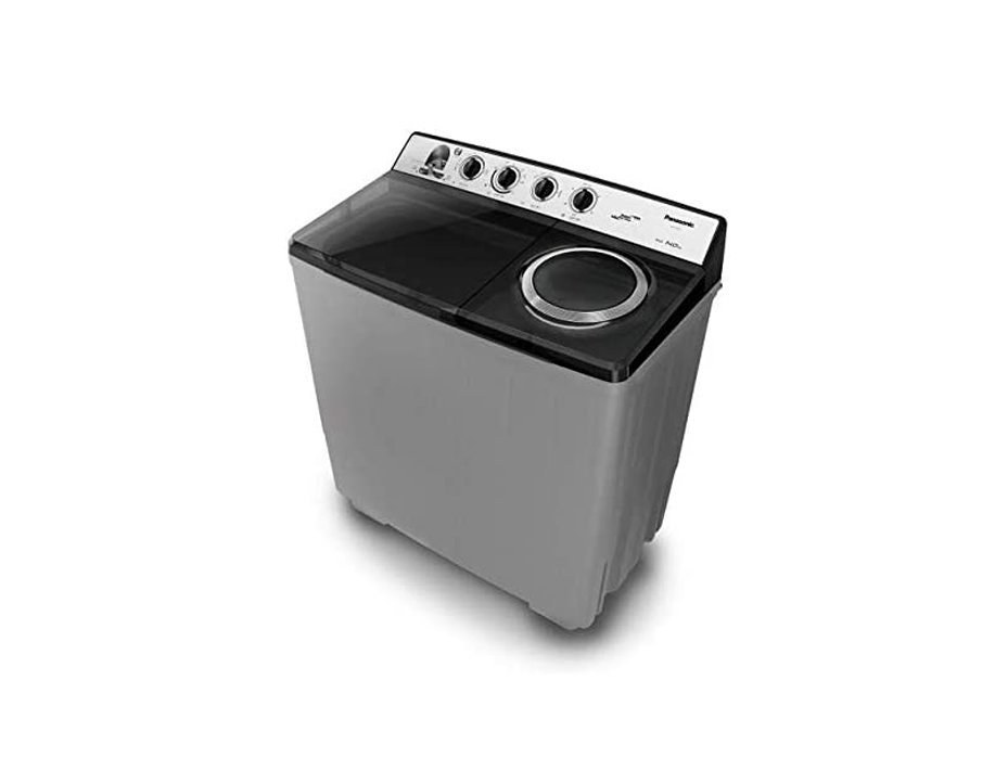 Panasonic 14 Kg Washing Machine Sami Automatic Twin Tub Color Grey Model -NaW14Xg1Brn |  1 Year Warranty