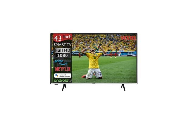 Vestel 43 Inch FULL HD Smart With Dolby Vision YouTube, Netflix, Freeview Play &Google assistant, Bluetooth & WiFi HDMI, USB Black Color Model -43550LED