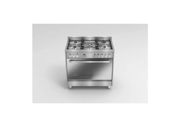 Candy Gas Cooker 5Burners  90x60cm Inox Silver Model RGG95HXLPG/1 | 1Year Warranty.