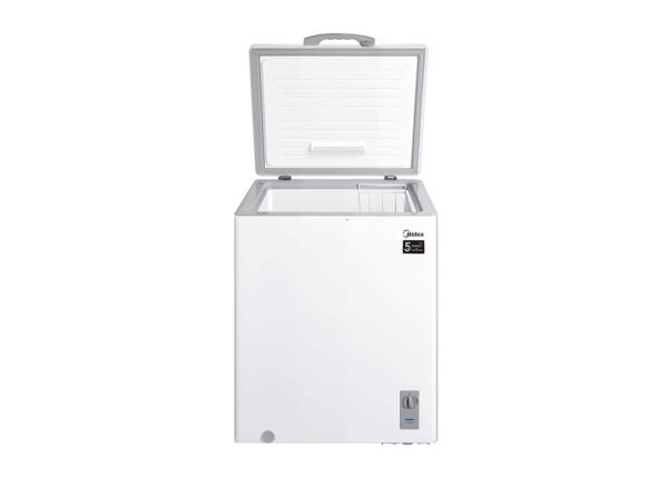 Midea 186 Liters Chest Freezer White Model  HS186CN | 1 Year Full 5 Years Compressor Warranty