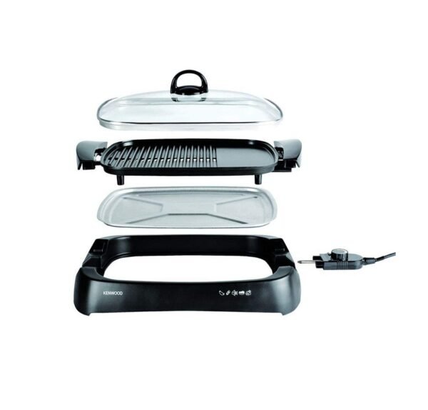 Kenwood Electric Health Grill 1700 Watts Black Model-HG230 | 1 Year Warranty - Image 2