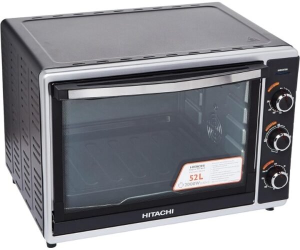 Hitachi 52L Electric Oven Black HOTG-52