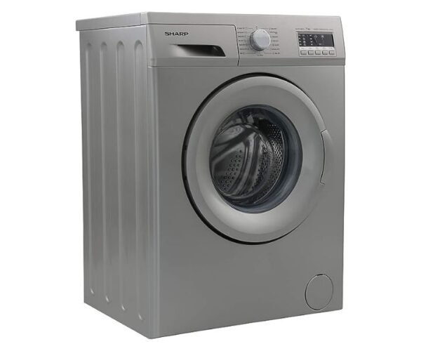 Sharp 7 Kg Front Load Washing Machine 1000 RPM Silver Model ES-FE710CZL-S | 1 Year Warranty. - Image 2