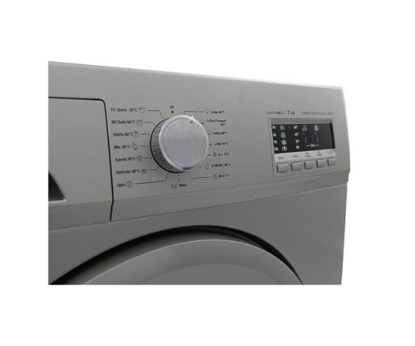 Sharp 7 Kg Front Load Washing Machine 1000 RPM Silver Model ES-FE710CZL-S | 1 Year Warranty. - Image 4