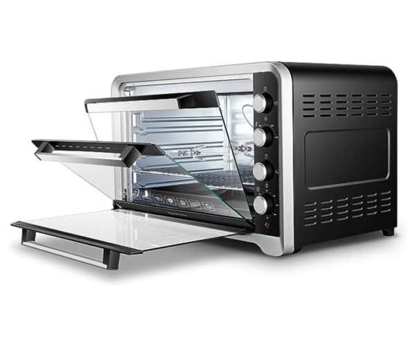 Sharp 100 Litres Electric Oven With Adjustable Temperature 2800W Black/Silver Model-EOG120K3 | 1 Year Warranty. - Image 3