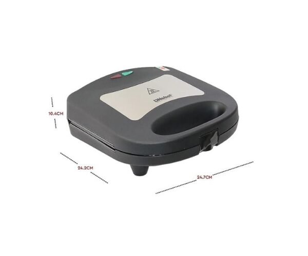 Nobel Sandwich Maker Color Black Model-NSM25S | 1 Year Warranty. - Image 3