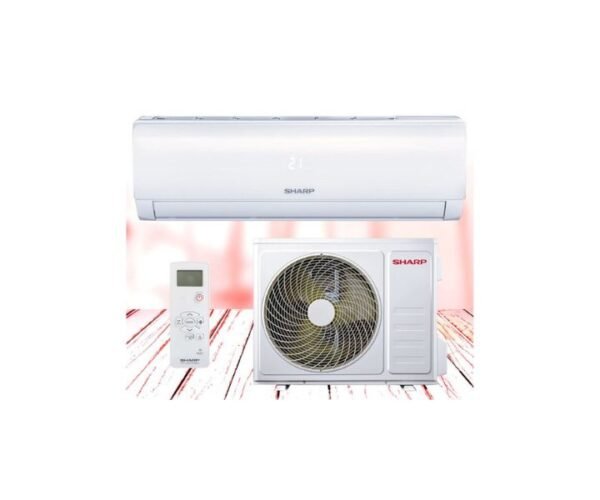 Sharp 1 Ton Split Air Conditioner Non – Inverter 12000 R410 ABTU White Model-AH-A12PEV | 1 Year Full 5 Years Compressor Warranty. - Image 2