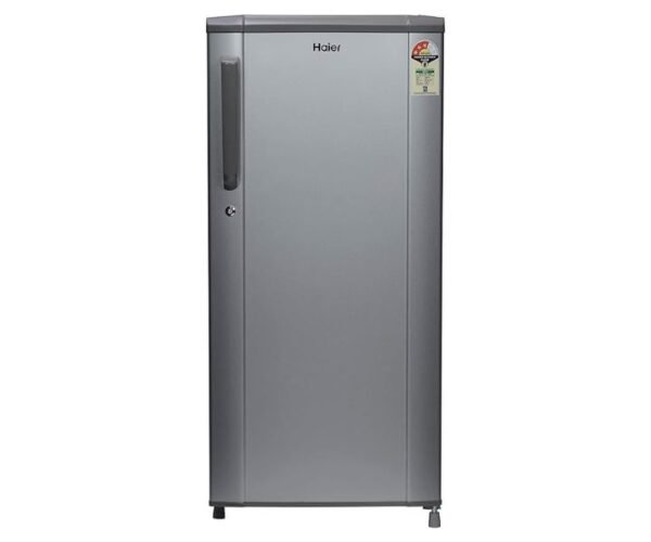 Haier 190 Liter Single Door Refrigerator Silver Model-HDR-190BS