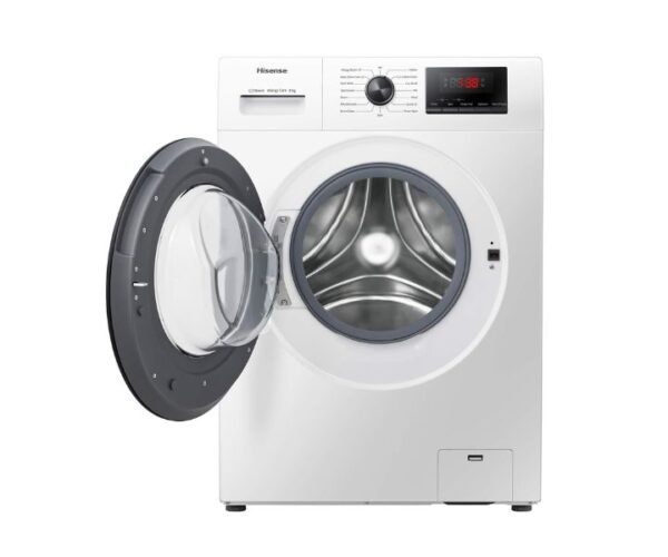 Hisense 8 Kg Front Load Washing Machine White Color Model WFPV8012EM - Image 4
