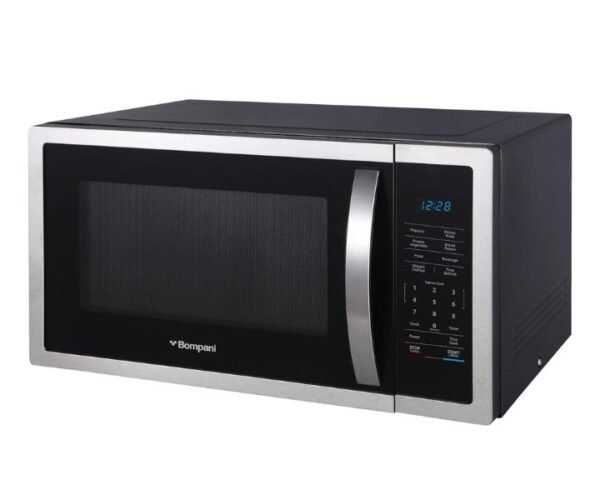 Bompani 45 Liters Microwave Oven Digital Controls, LED Display, 11 Power Levels, 6 Auto Menus, 95-min Timer, Quick Start, Glass Turntable Silver Model-BMO45DS - 1 Year Warranty - Image 3