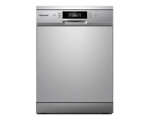 Bompani Free Standing Dish Washer 12 Place Settings Silver Model-BO5011