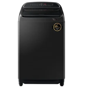 Samsung 12.5 Kg Top Load Washing Machine, Digital Inverter Motor, Wobble Technology, Color Black Model – WA12T6260BV/GU