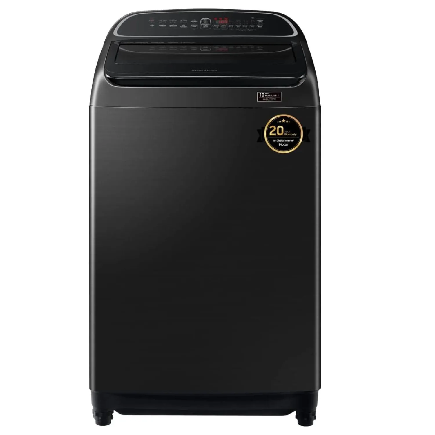 Samsung 12.5 Kg Top Load Washing Machine, Digital Inverter Motor, Wobble Technology, Color Black Model – WA12T6260BV/GU