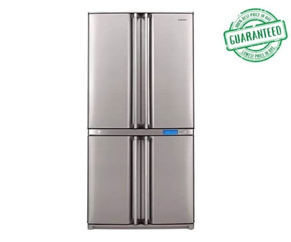 Sharp 724 Liter Refrigerator 4-Door French with Bottom Freezer Model-SJ-FE87V-SL3 | 1 Year Full 5 Years Compressor Warranty.