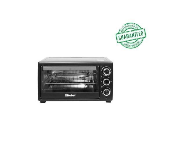 Nobel 18 Liters electric oven stainless steel 1280W Black