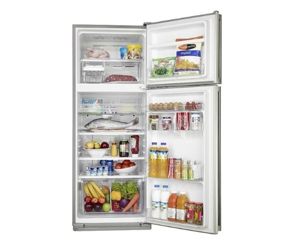 Sharp 348 Liters Refrigerator No Frost With 2 Doors Silver Model-SJ-48C-SL3 | 1 Year Full 10 Years Compressor Warranty. - Image 2