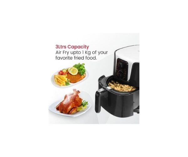 Nobel 4 Litres Air Fryer 1300.0 W Color Black Model-NAF1500D | 1 Year Warranty. - Image 4