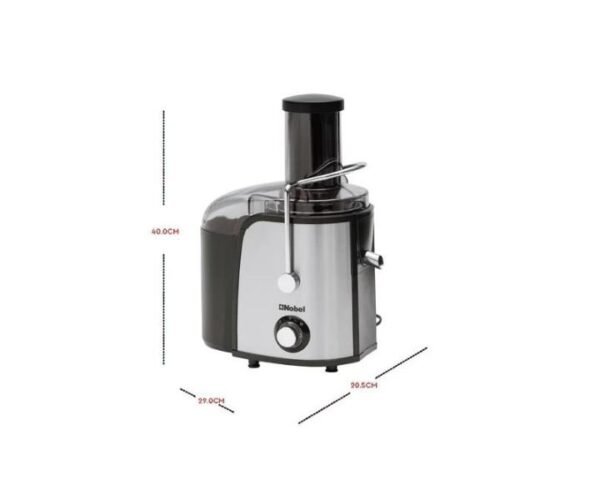 Nobel 1.5 Litre Juicer Stainless Steel Color White Model-NJE101E | 1 Year Warranty. - Image 3