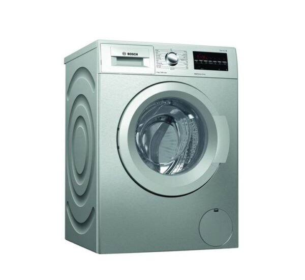 Bosch 9 KG Front Load Washing Machine 1200 RPM Indox Silver Model-WAT2446SGC |  1 Year Brand Warranty.