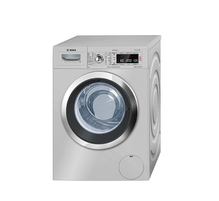 Bosch Serie 8 | 9 KG Front Load Washing Machine Silver Model-WAW3256XGC | 1 Year Brand Warranty.