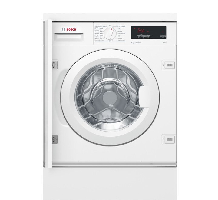 Bosch Serie 6 |  8 Kg Built-in Front Load Washing Machine White Model-WIW24560GC | 1 Year Brand Warranty.