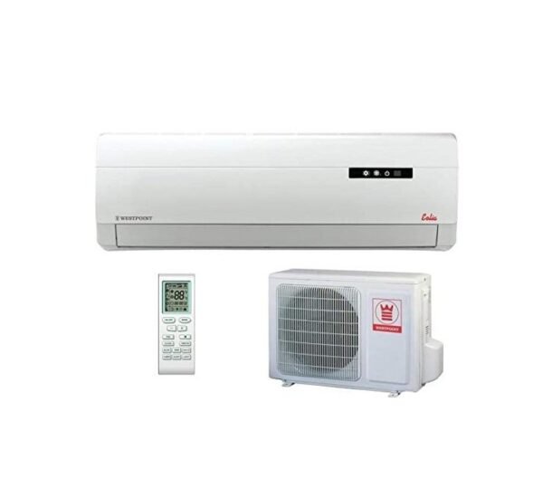 Westpoint 1.5 Ton Split Air Conditioner Rotary Compressor White Model- WST1812HE | 1 Year Full 5 Years Compressor Warranty.