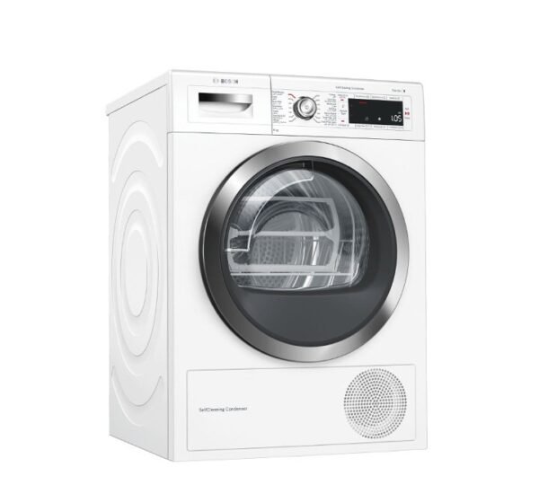 Bosch 9 KG Heat Pump Tumble Dryer White Model-WTWH7560GC | 1 Year Brand Warranty.