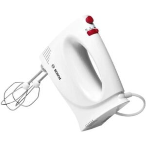 Bosch 300W Mixer Blender Buttons Rotating White/Red Colour Model-MFQP1000 | 1 Year Brand Warranty.