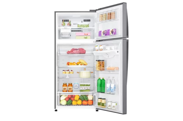 LG Top Mount Refrigerator Smart Inverter Compressor Door Cooling Silver Colour Model-GRH842HLHL - Image 2