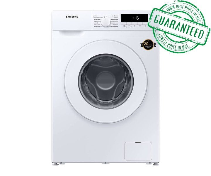 Samsung 7 kg Front Loading Washing Machine With Digital Inverter Technology White Model WW70T3020WW/GU | 1 Year Full Warranty