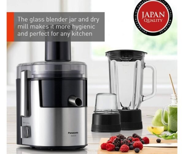 Panasonic Juicer 800 W Color Silver/Black Model-MJ-DJ31 | 1 Year Brand Warranty. - Image 2