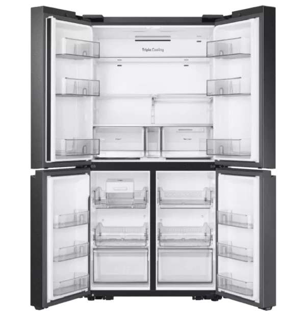 Samsung 602L Side by Side French Door Refrigerator With Digital Compressor Black Model-RF65A9011B1 - Image 2