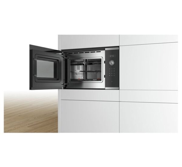 Bosch Serie 6 | Built-In Microwave Oven Stainless Steel Black Model-BEL554MS0M | 1 Year Brand Warranty. - Image 3