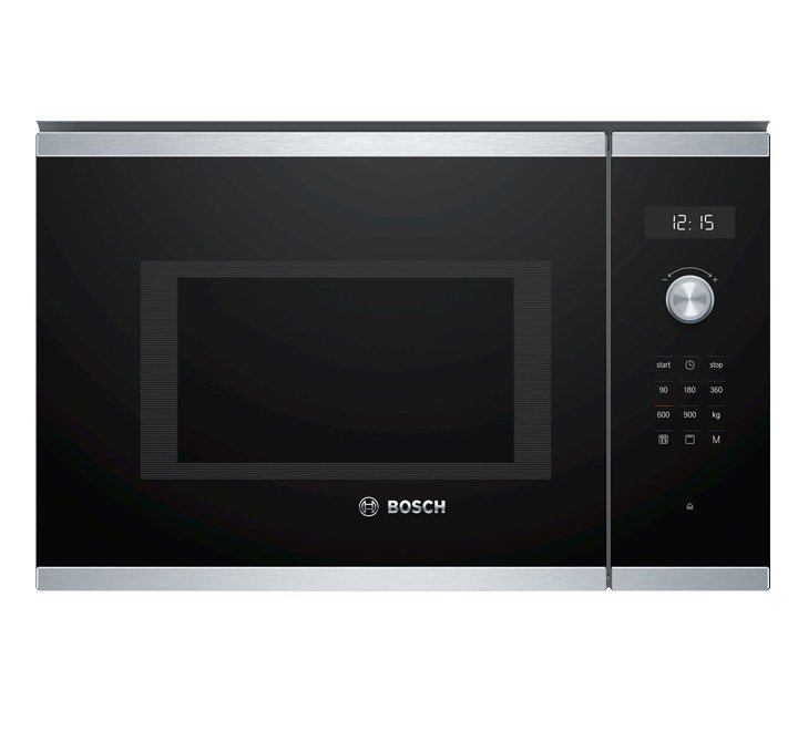 Bosch Serie 6 | Built-In Microwave Oven Stainless Steel Black Model-BEL554MS0M | 1 Year Brand Warranty.