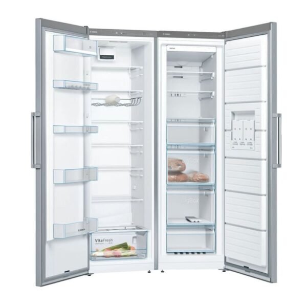 Bosch Twin Refrigerator Silver Model-GSN36VLP3P/KSV36VL3P | 1 Year Full 5 Years Compressor Warranty. - Image 2