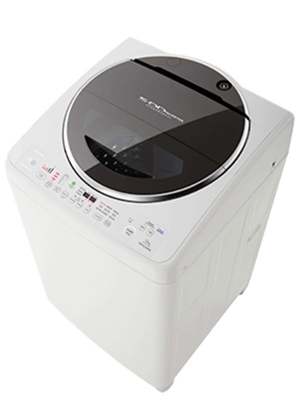 Toshiba 12 KG Top Load Washing Machine Mega S-DD Inverter White Model AWDC1300WBA(W) - Image 2