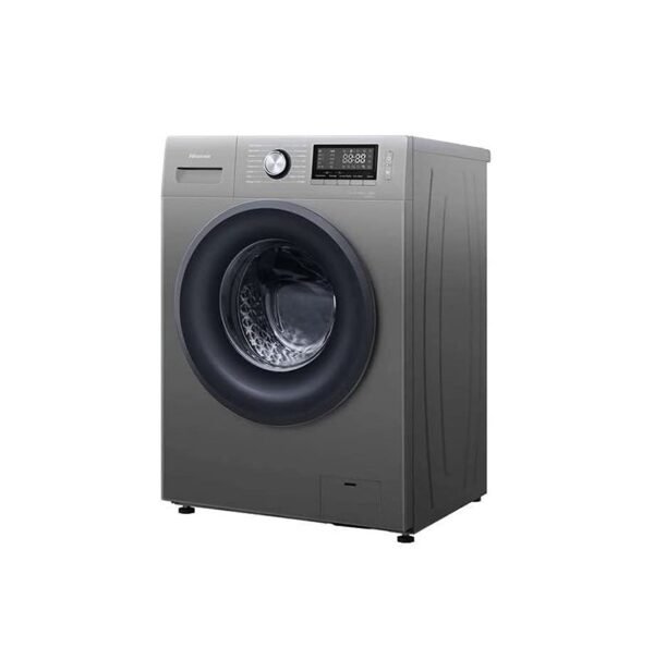 Hisense 9 Kg Front Load Washing Machine Fully Automatic Titanium Grey Model WFKV9014T - Image 2